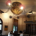 里山カフェ - アートな照明