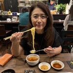 炭火焼肉 久 - 冷麺