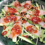 在日 韓国-朝鮮料理 KIM - 鯛のお刺身