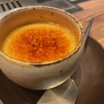 焼肉うしごろ - カボチャのブリュレ