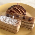 アトリエ菓舎 - モカはバタークリームが美味しい♡  ミルフィーユキャラメルは