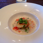 ラヴィマーナ アネックス パチャ - 三重県産真鯛のポワレ 桜海老と筍のリゾット