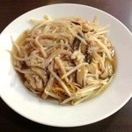 ほんこん中華料理 - もやしと豚肉の焼きそば