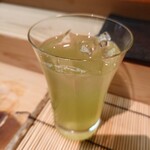 すし匠 - 緑茶ハイ