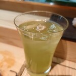 すし匠 - 緑茶ハイ