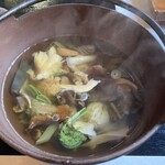 郷土料理ともん - きのこと山菜の鍋