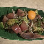 南国酒場リバーサイド - マグロとアボカドのユッケ
