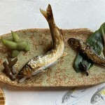 郷土料理ともん - 鮎の塩焼き