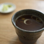 いさのみせ 日本酒とおばんざい､ときどき蕎麦 - 別仕立ての蕎麦湯