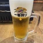 磯丸水産 - 生ビール