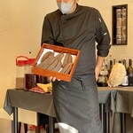 プレゼンテ スギ - ブランデーに漬けたカラスミ