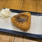 磯丸水産 - 蟹味噌焼きおにぎり
