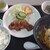 レストラン上高地 - 料理写真:日替わり定食 +正油ラーメン 980円