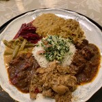 Sri Lanka Restaurant Mr.Thuna Paha - ご飯半分