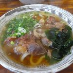 ゆう - すじ肉うどん：５００円