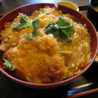 懐石料理 三島屋 - 帆立玉子丼、味噌汁、ひじき、香の物付き4