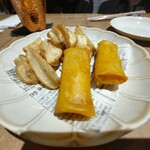 CAFE QUARTIER LATIN - ポテトとチーズの春巻き