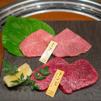 松阪牛炭火焼肉 東海亭 - ミスジ  トンビ（トウガラシ）