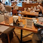 カフェダイニング クレアンテ - 店内の居心地もいいです