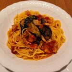 カフェダイニング クレアンテ - 大きめに切ったナスが食べ応えあります