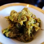 ふくふく庵 - 福膳(１４年４月）のばっけ味噌