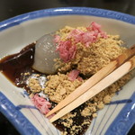 櫻川 - 抹茶とともに頂くわらび餅
