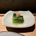 炭焼 おかげさん - 小松菜のおひたし