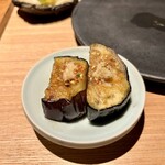 炭焼 おかげさん - 仙台長茄子の炭火焼き