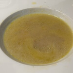 GONZA - М・Lサイズは残ったスープを+400円でパスタに+500円でリゾットにリメイクできる。