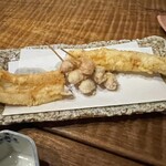 浅草 ひら山 - 穴子の天麩羅