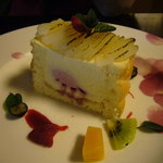 Sakuratei - 紅葉狩膳（3800円）…デザート「洋梨のシャルロット」（３品からチョイス）