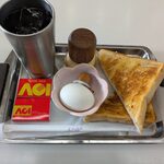 アオイ - モーニングセット 500円　(2024.9)