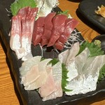 秋葉原漁港 快海 - 刺身盛り合わせ