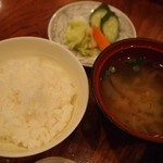 Genji[源氏] - おすすめ源氏弁当（ご飯＆味噌汁）