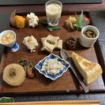 262110084 - 夜の千千コースの前菜15種