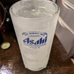 粉ひで - レモンサワーでさっぱりと