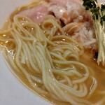 麺家 たけ田 - 麺の感じ