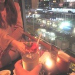 バーアルディ - 北新地からのビルの風景が僕は好きですね！