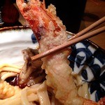 本町製麺所 天 - 天然有頭赤えび