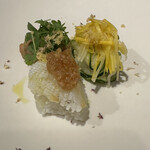 cenci - ズッキーニ セロリ アオリイカ 豆乳 ミント