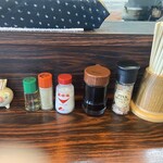 みなみ川 - カウンター　調味料