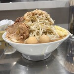 じゃっくぽっと - らーめん　ヤサイマシ、ニンニクマシ、アブラマシマシ