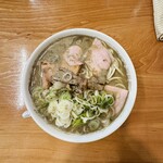 中華そば ひらこ屋 - 【にぼダク（限定10）svネギダク】