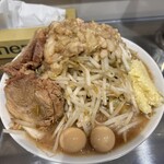 じゃっくぽっと - らーめん　ヤサイマシ、ニンニクマシ、アブラマシマシ