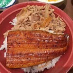 すき家 - うなぎより牛丼の方が良かった