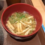すき家 - お味噌汁