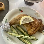 オーボンヴュータン - 翌朝家でいただきました。プーレロティ！美味しい！