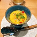 Sake Wine 양식당 사리에 - 안주(호박 무스)