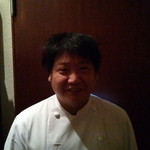 アンティーカ・トラットリーア・ノスタルジーカ - (2014年4月初ディナー)シェフ自ら挨拶に出てくださった♪