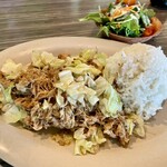 Highway Inn Restaurant - KIAWE SMOKED KAULA PIG & CABBAGE